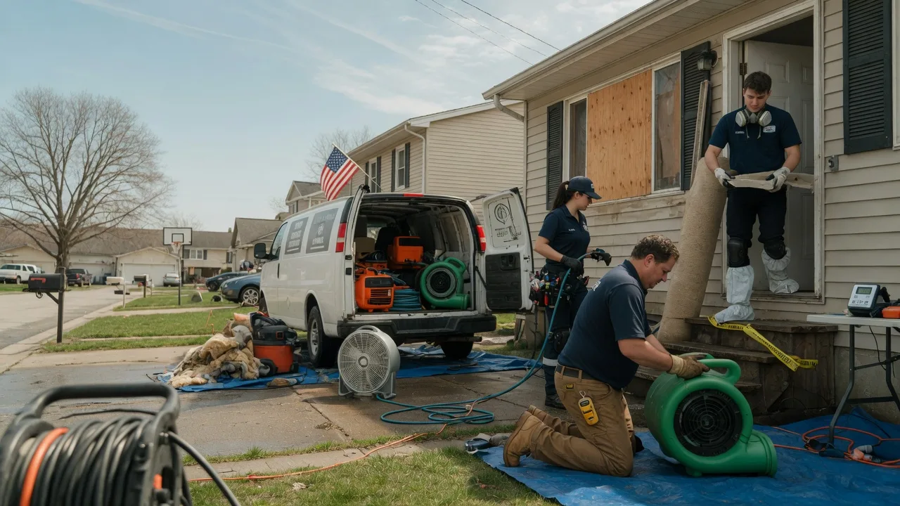 Water Damage Restoration in Checotah, OK near me